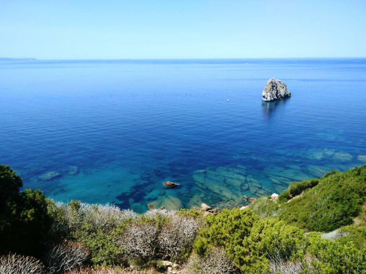Villa Brezza Marina Nebida Exteriör bild