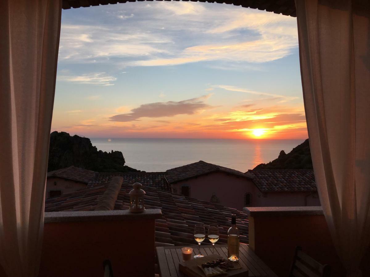 Villa Brezza Marina Nebida Exteriör bild